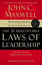 The 21 Irrefutable Laws of Leadership Recommended Reading Book