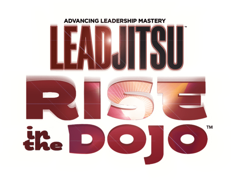 LEADJITSU Rise in the Dojo Logo
